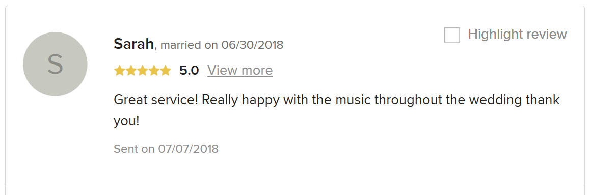 Review Sarah for the italian dj Gianpiero Fatica